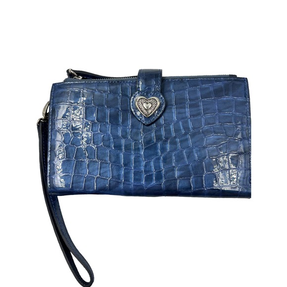 Brighton Bellissimo Heart Zip large Wallet with wristlet - Picture 1 of 7